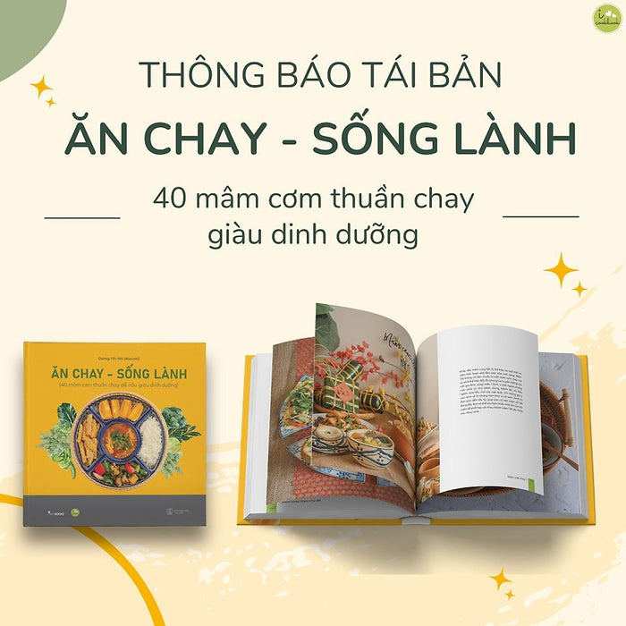 Sách Dạy Nấu Ăn Chay Ăn Chay Sống Lành Ăn Chay Cùng Nhi (Bc) Ăn Chay Cùng Nhi (Bm) - Bản Quyền