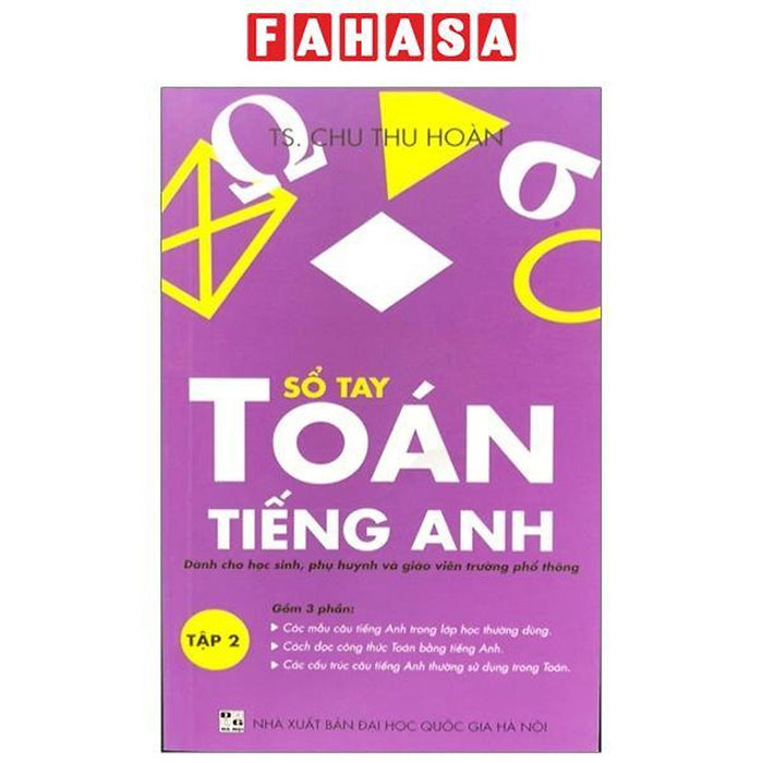 Sổ Tay Toán - Tiếng Anh - Tập 2