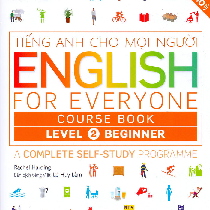 Tiếng Anh Cho Mọi Người - English For Everyone Level 2 Beginner Course Book (Kèm Cd)