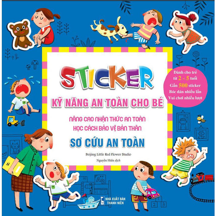 Sticker Kỹ Năng An Toàn Cho Bé