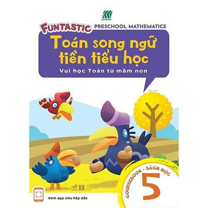 Toán Song Ngữ Tiền Tiểu Học - Học 5 -BảN QuyềN