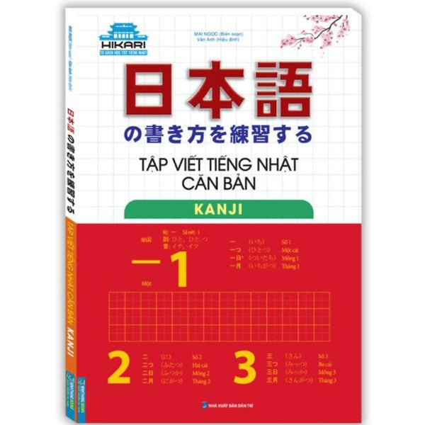 Sách - Tập Viết Tiếng Nhật Căn Bản - Kanji (Tái Bản)