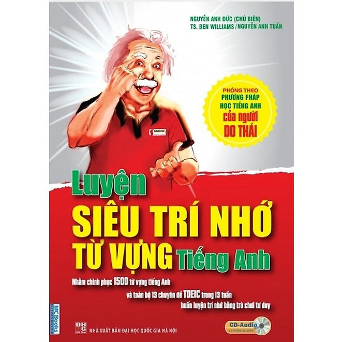 Luyện Siêu Trí Nhớ Từ Vựng Tiếng Anh (Tặng Bookmark Pl)