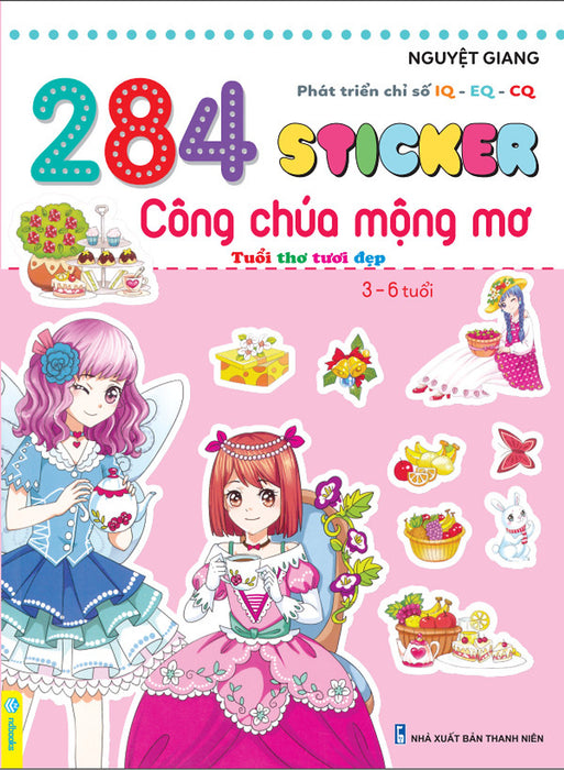 Sách - Sticker Phát Triển Chỉ Số Iq-Eq-Cq (3-6 Tuổi) - Ndbooks