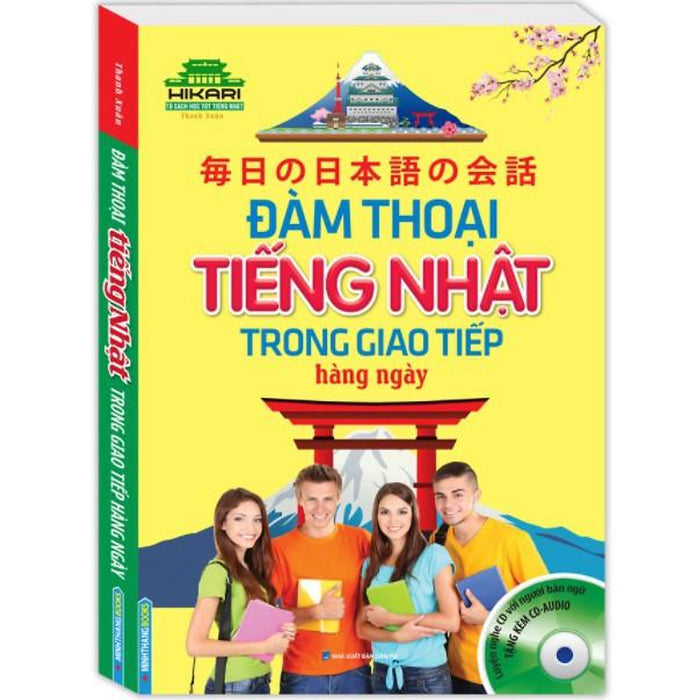 Sách - Đàm Thoại Tiếng Nhật Trong Giao Tiếp Hằng Ngày (Kèm Cd)