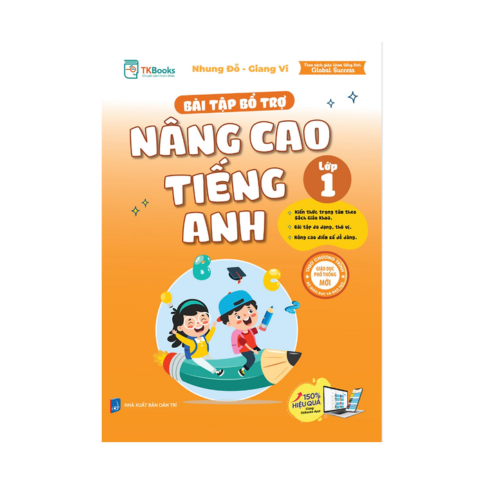 Sách - Bài Tập Bổ Trợ Nâng Cao Tiếng Anh Lớp 1 - Mcbooks