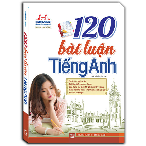 The Langmaster - 120 Bài Luận Tiếng Anh (Bìa Mềm) - Tái Bản 02