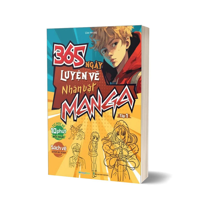 365 Ngày Luyện Vẽ Nhân Vật Manga - Tập 1