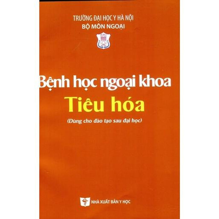 Sách - Bệnh Học Ngoại Khoa Tiêu Hoá