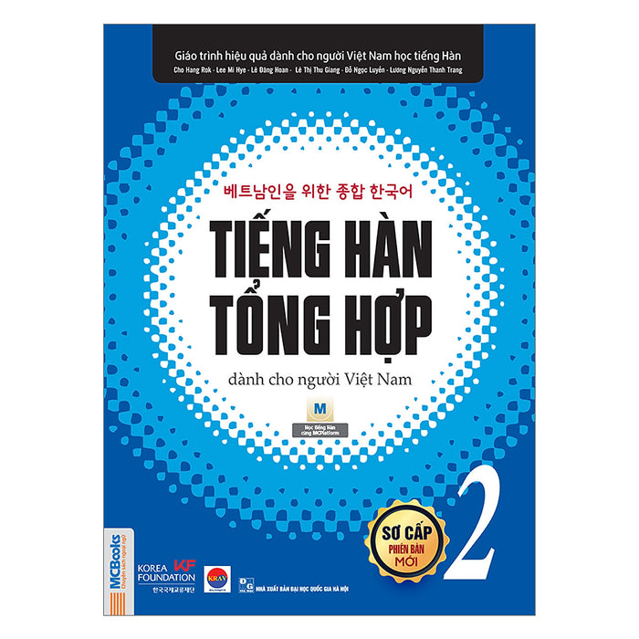 Tiếng Hàn Tổng Hợp Dành Cho Người Việt Nam - Sơ Cấp 2 (Bản Đen Trắng)