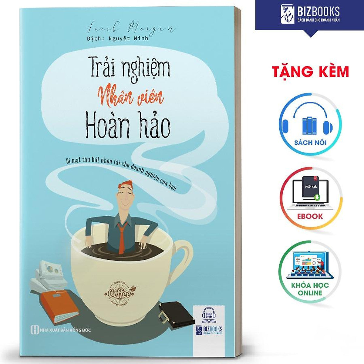 Bizbooks - Sách Trải Nghiệm Nhân Viên Hoàn Hảo: Bí Mật Thu Hút Nhân Tài Cho Doanh Nghiệp Của Bạn
