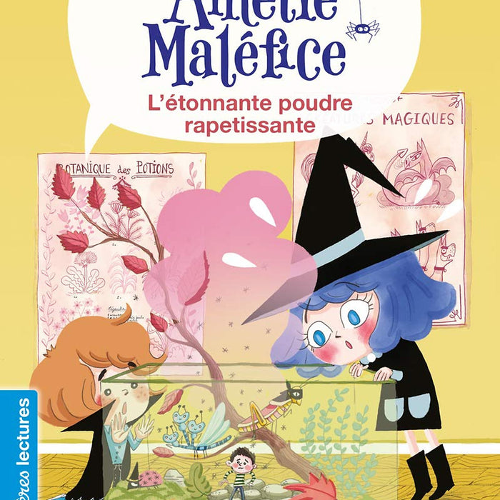 Sách Luyện Đọc Tiếng Pháp - Amelie Malefice Niveau 1 - L'Etonnant Poudre Rapetissante