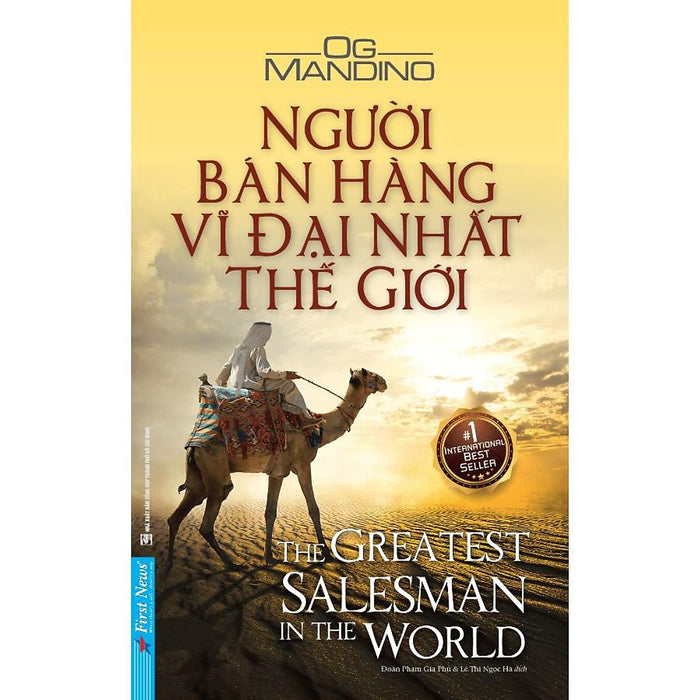 Sách - Người Bán Hàng Vĩ Đại Nhất Thế Giới Tái Bản 2021 - First News