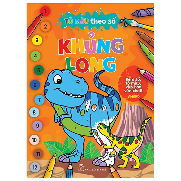 Tô Màu Theo Số - Khủng Long