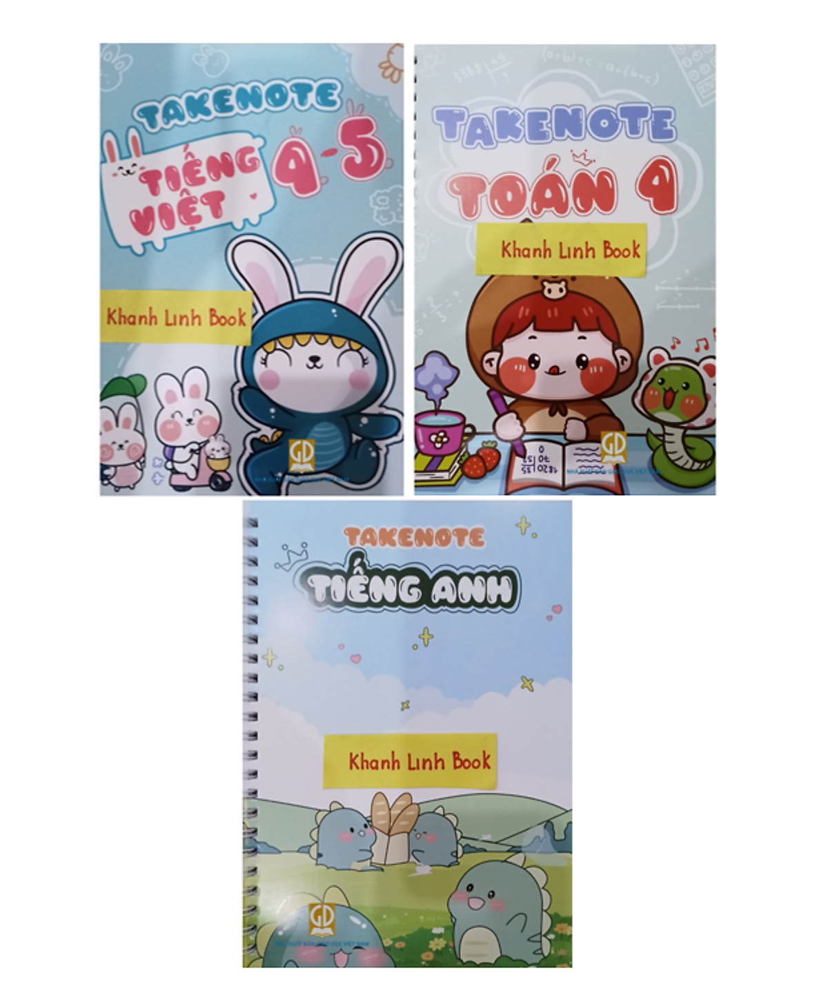 Sách - Takenote Toán + Tiếng Việt + Tiếng Anh Lớp 4 - 5