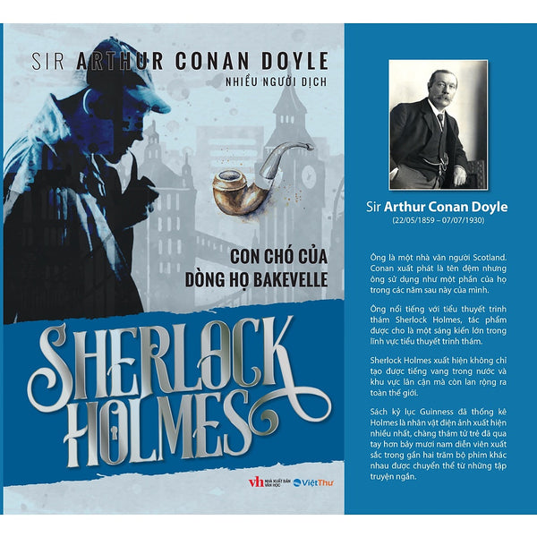 Sách - Sherlock Holmes - Con Chó Của Dòng Họ Bakjevelle - Sir Arthur Conan Doyle (Bìa Mềm)