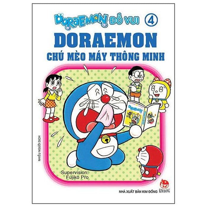 Doraemon Đố Vui Tập 4: Doraemon Chú Mèo Máy Thông Minh (Tái Bản 2023)  - Bản Quyền