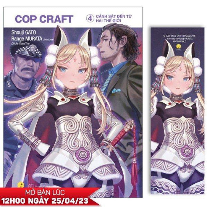 Cop Craft - Cảnh Sát Đến Từ Hai Thế Giới - Tập 4 - Tặng Kèm Bookmark