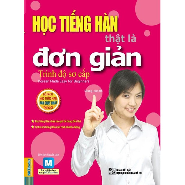 Học Tiếng Hàn Thật Là Đơn Giản - Trình Độ Sơ Cấp ( Tặng Kèm Bookmark Ngẫu Nhiêu)