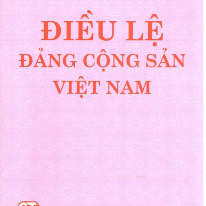 Sách Điều Lệ Đảng Cộng Sản Việt Nam