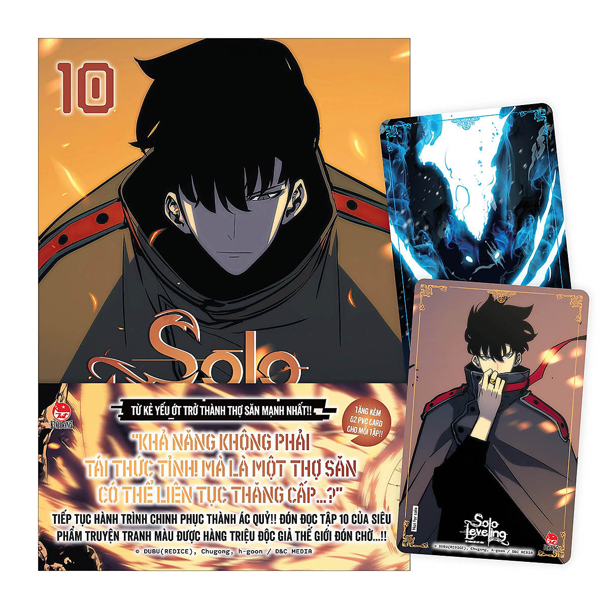 Solo Leveling - Tôi Thăng Cấp Một Mình - Tập 10 [Tặng Kèm Obi + Bộ Đôi Pvc Card]