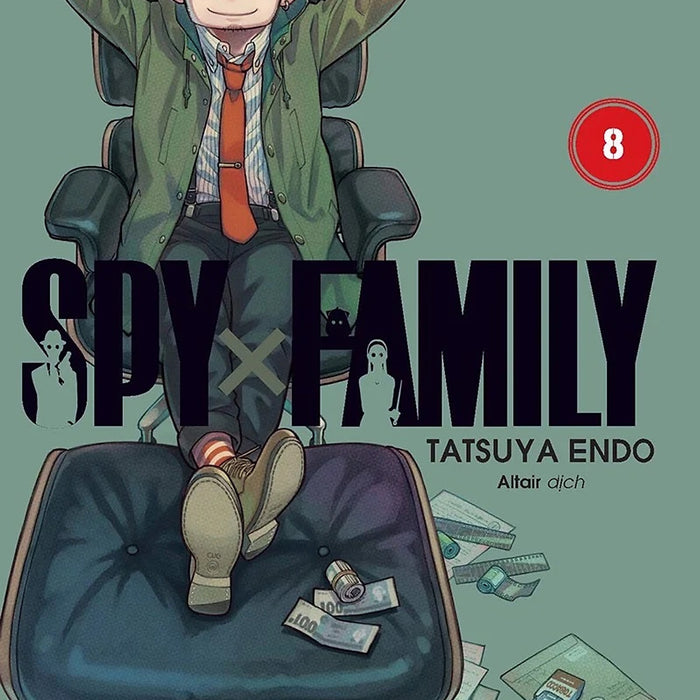 Sách - Spy X Family - Tập 8 (Tặng Kèm Standee)