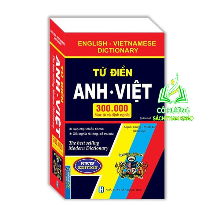 Sách- Từ Điển Anh Việt 300000 Mục Từ Và Định Nghĩa (Bìa Mềm) -Tái Bản