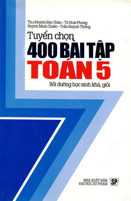 Sách - Tuyển Chọn 400 Bài Tập Toán Lớp 5