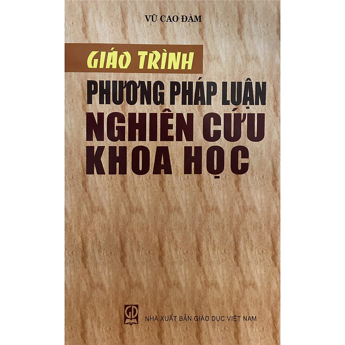 Giáo Trình Phương Pháp Luận Nghiên Cứu Khoa Học