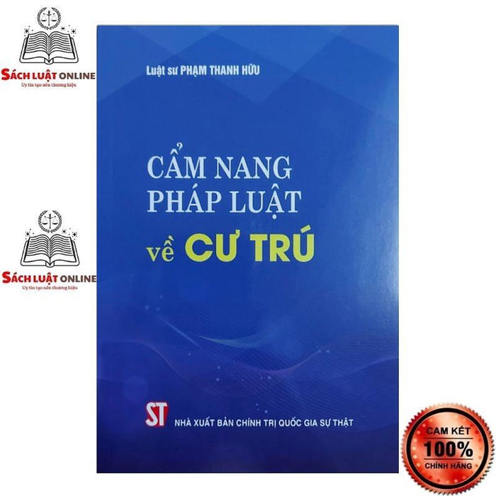 Sách - Cẩm Nang Pháp Luật Về Cư Trú