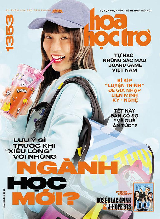 Sách Hoa Học Trò - Số 1353 (Tặng Kèm Fanbook Horoscope Idol Aquarius Và 2 Mega Poster J-Hope (Bts) & Rosé (Blackpink))