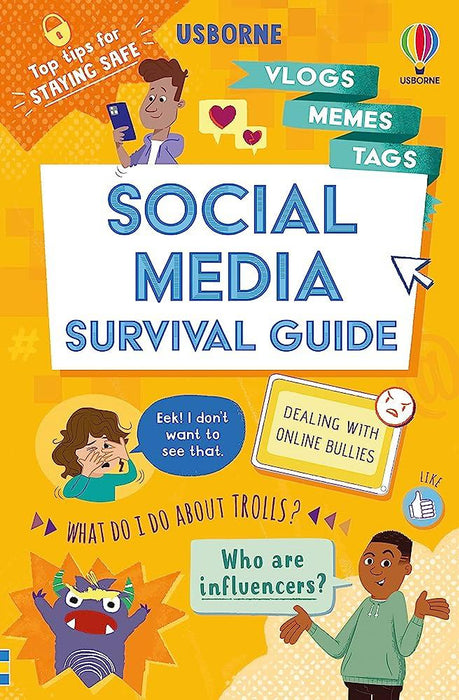Sách Khoa Học Thiếu Nhi Tiếng Anh: Social Media Survival Guide