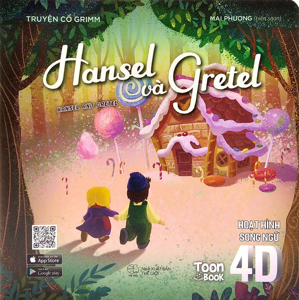 Hansel Và Gretel (Hoạt Hình Song Ngữ 4D)