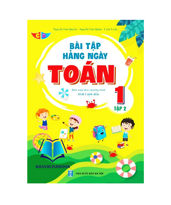 Sách - Bài Tập Hằng Ngày Toán 1 - Tập 2 - Cánh Diều