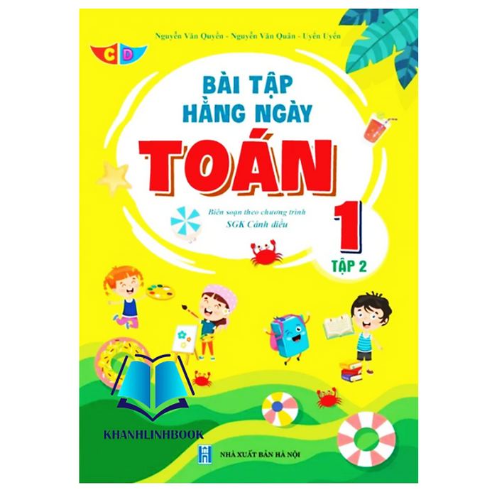 Sách - Bài Tập Hằng Ngày Toán 1 - Tập 2 - Cánh Diều