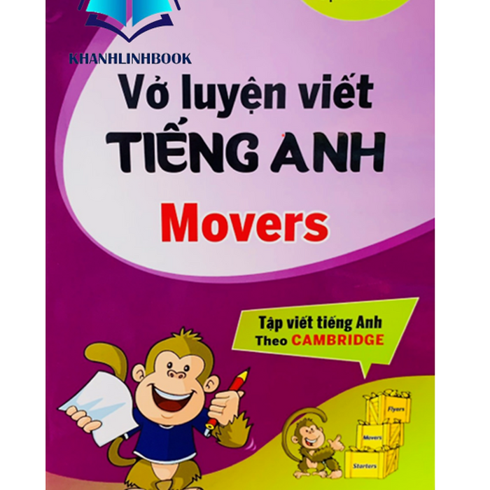 Sách - Vở Luyện Viết Tiếng Anh Movers