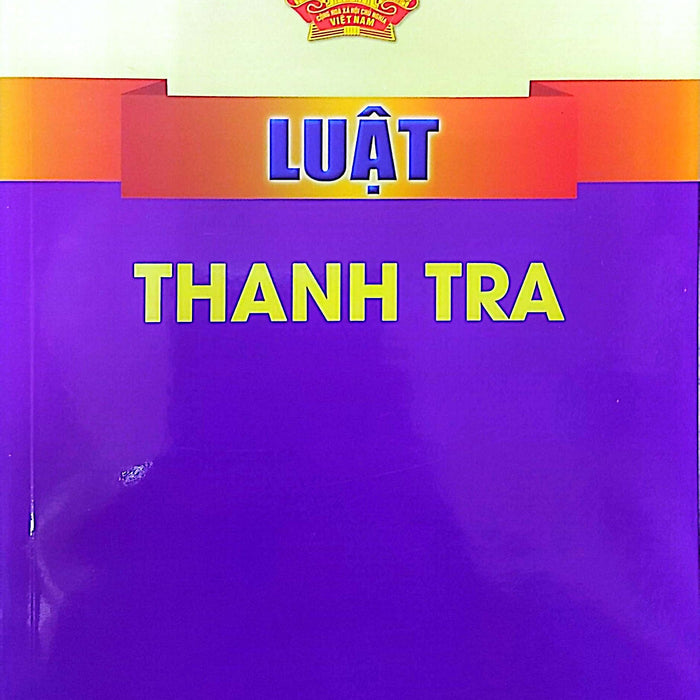 Luật Thanh Tra