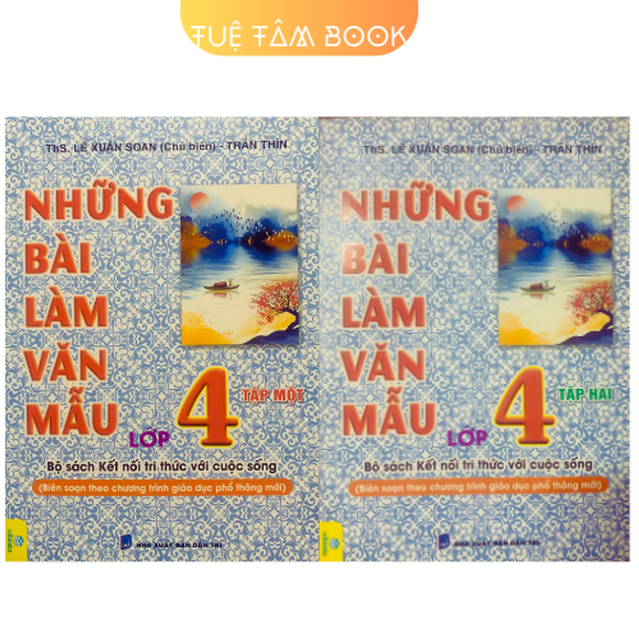 Sách - Những Bài Làm Văn Mẫu Lớp 4 (Kết Nối Tri Thức Với Cuộc Sống)