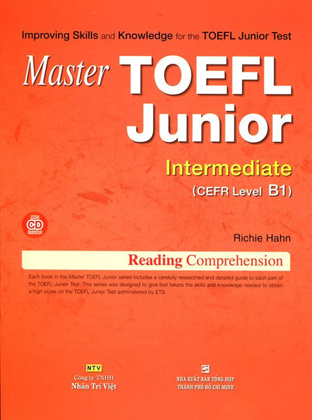Master Toefl Junior Intermediate B1 (Kèm Cd)