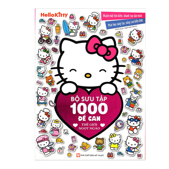 Hello Kitty - Bộ Sưu Tập 1000 Đề Can - Thế Giới Ngọt Ngào