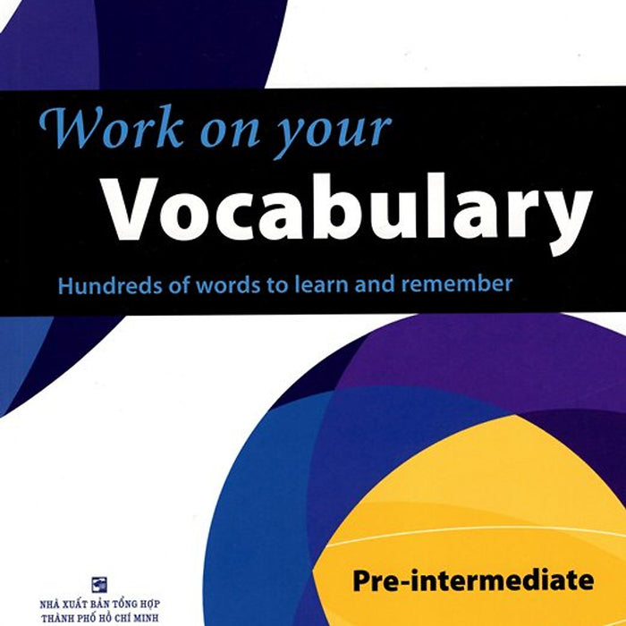 Collins Work On Your Vocabulary - Pre - Intermediate A2