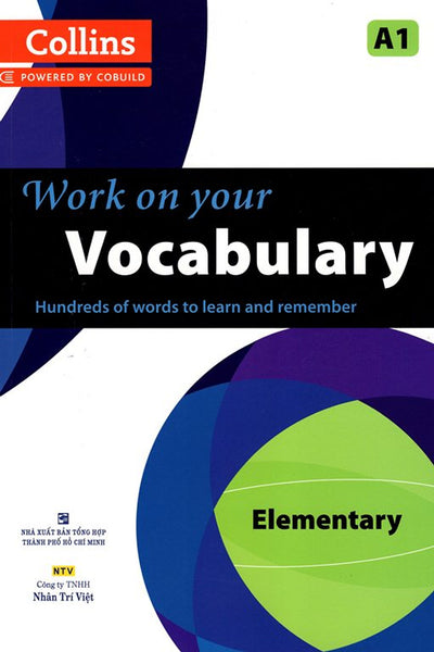 Collins Work On Your Vocabulary - Elementary A1