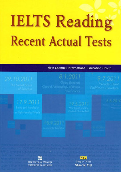 Ielts Reading - Recent Actual Tests