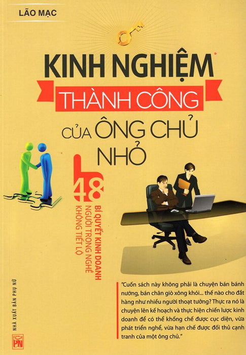 Kinh Nghiệm Thành Công Của Ông Chủ Nhỏ