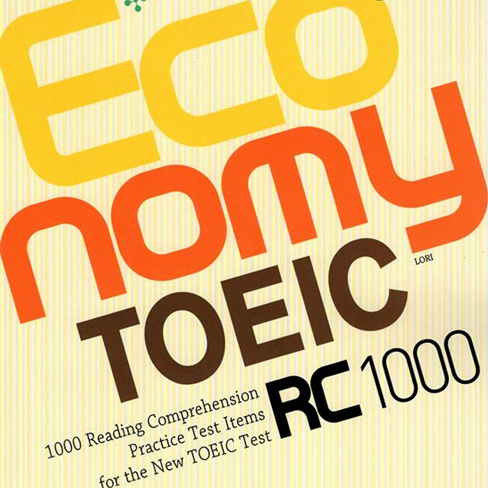 Economy Toeic Rc1000 Volume 1